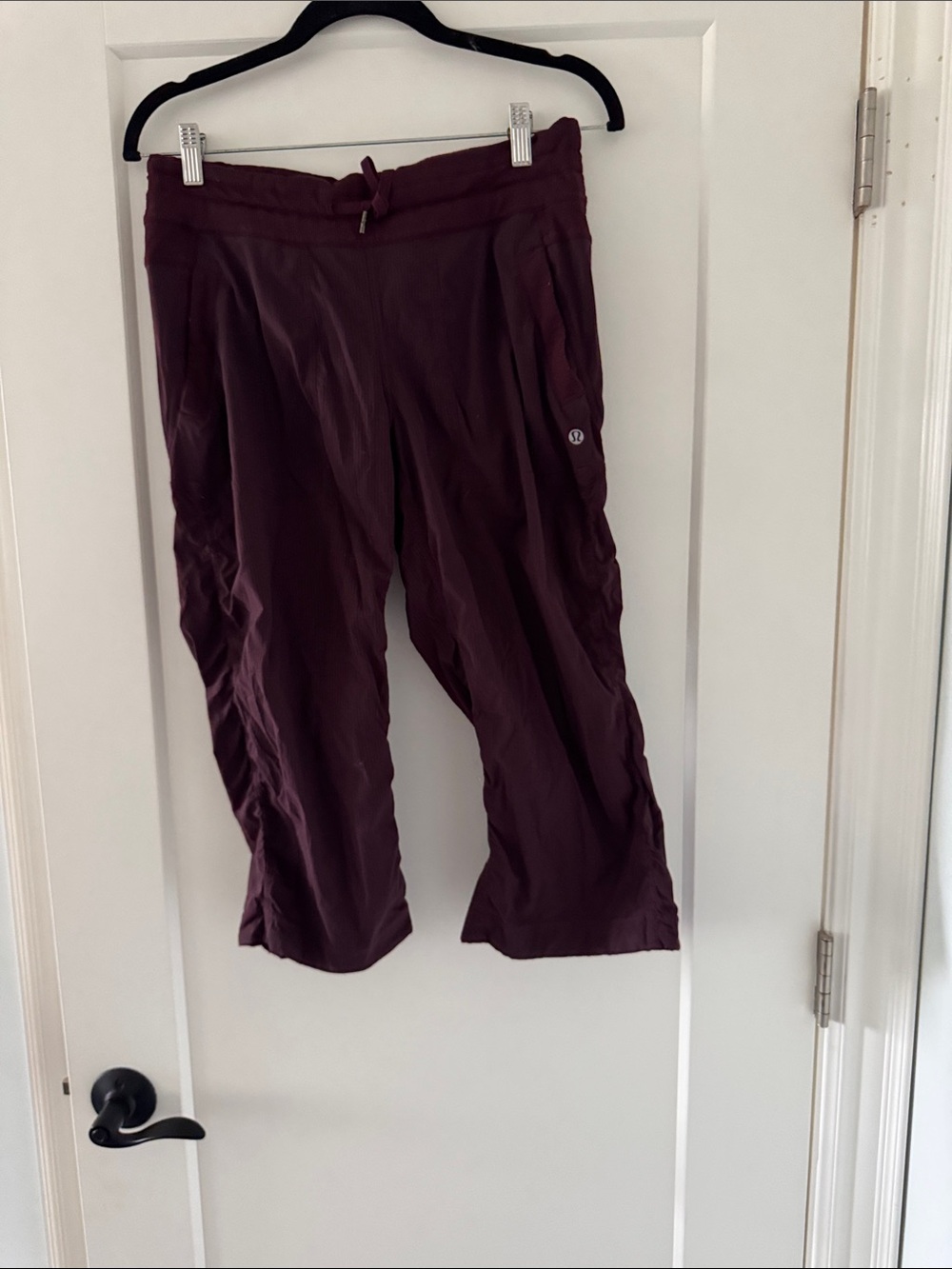 lululemon athletica Plum Cropped Athletic Pants